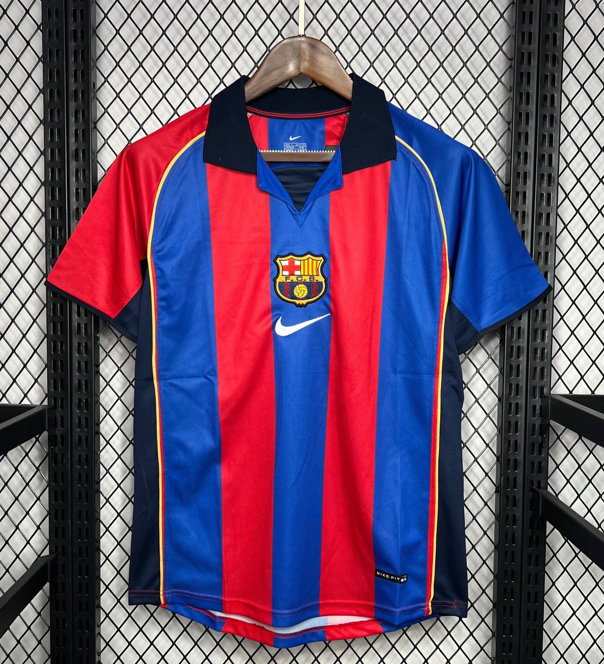 Barcelona 01-02 Home Retro Shirt 