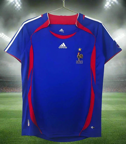 France 06-08 Home Retro Shirt