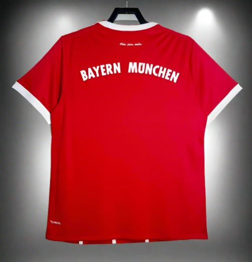 Bayern Munich 17-18 Home Retro Shirt rear