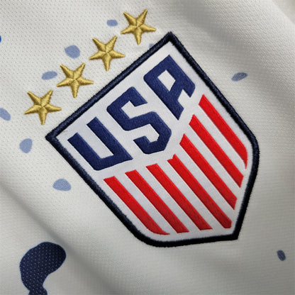 USA 23-24 Home Shirt crest