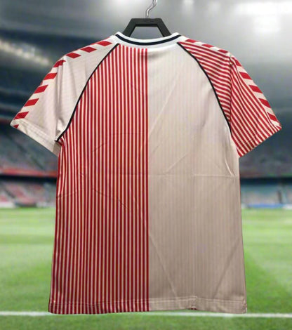 Denmark 86-88 Away Retro Shirt rear