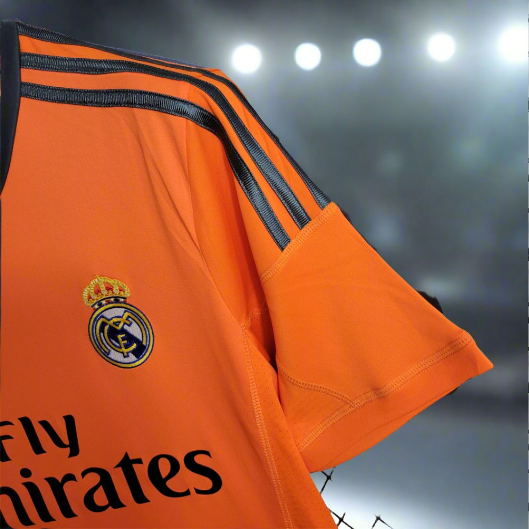 Real Madrid 13-14 3rd Retro Shirt sleeve