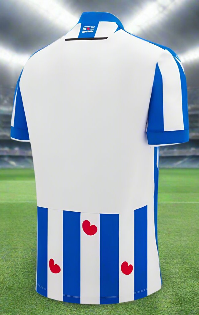 Heerenveen 24-25 Home Shirt rear