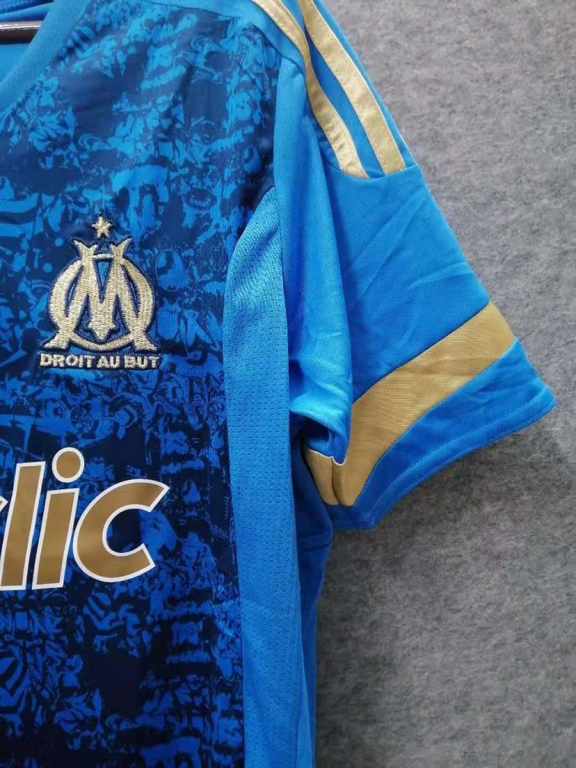 Olympique Marseille 11-12 Away Retro Shirt badge