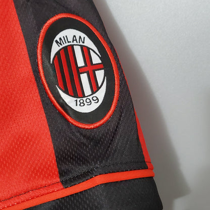 AC Milan 96-97 Home Retro Shirt crest