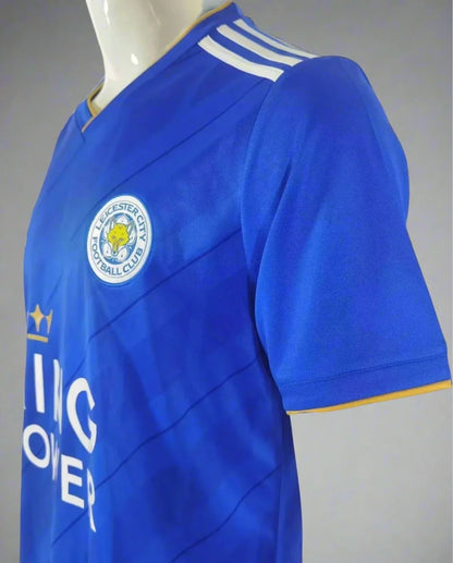 Leicester City 18-19 Home Shirt badge