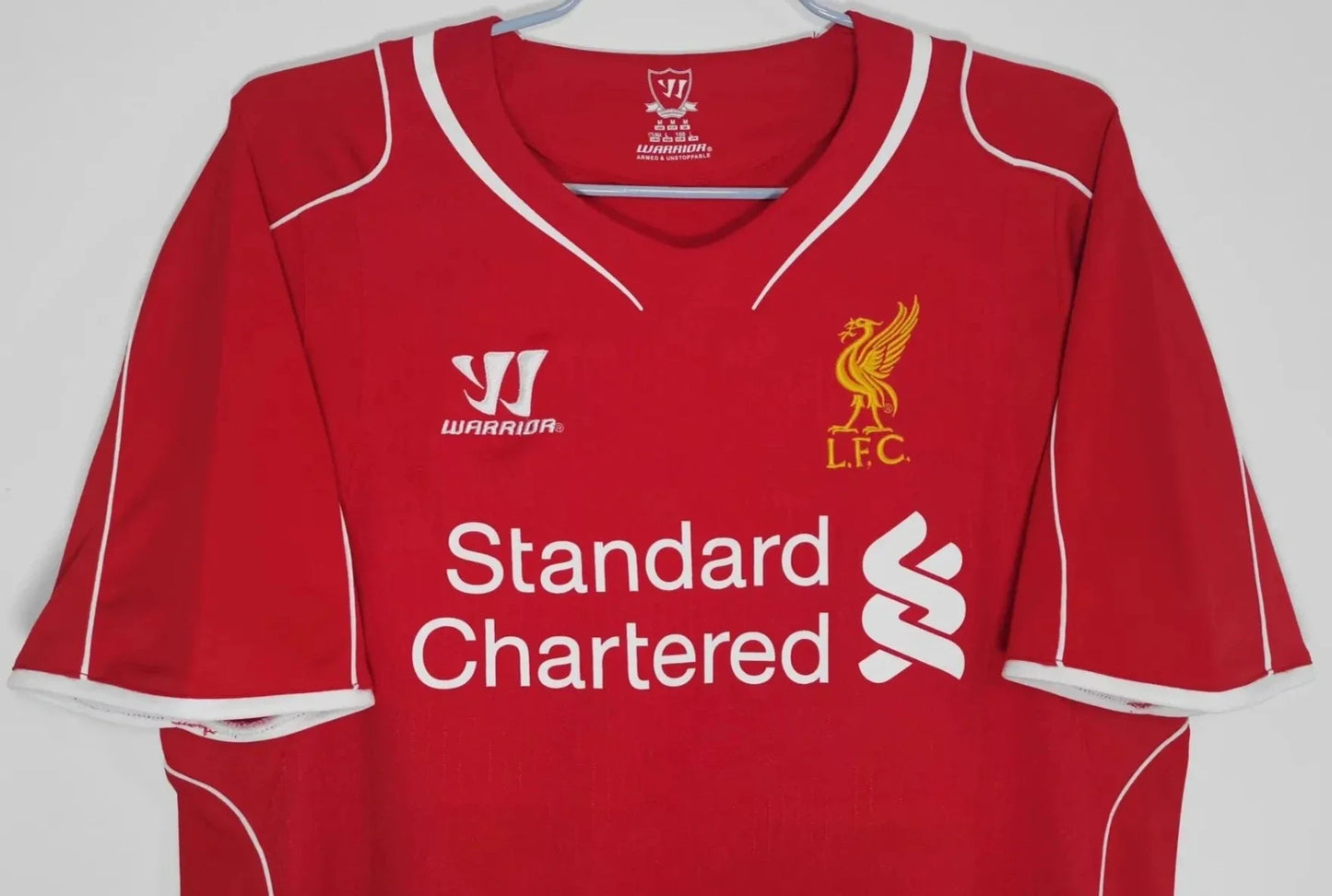 Liverpool 14-15 Home Shirt sleeves