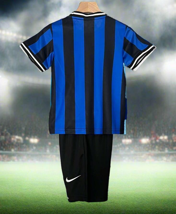 Inter Milan Kids 09-10 Home Retro Kit rear