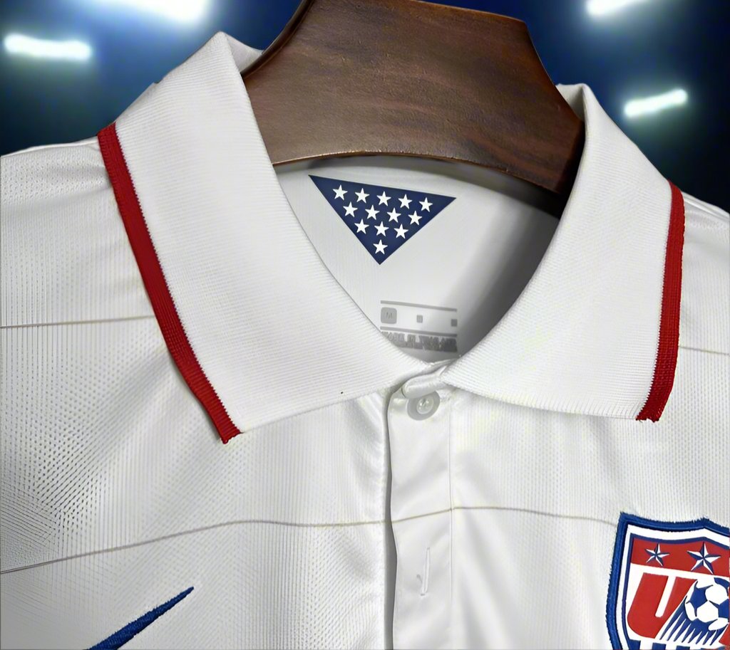 USA 14-15 Home Retro Shirt collar