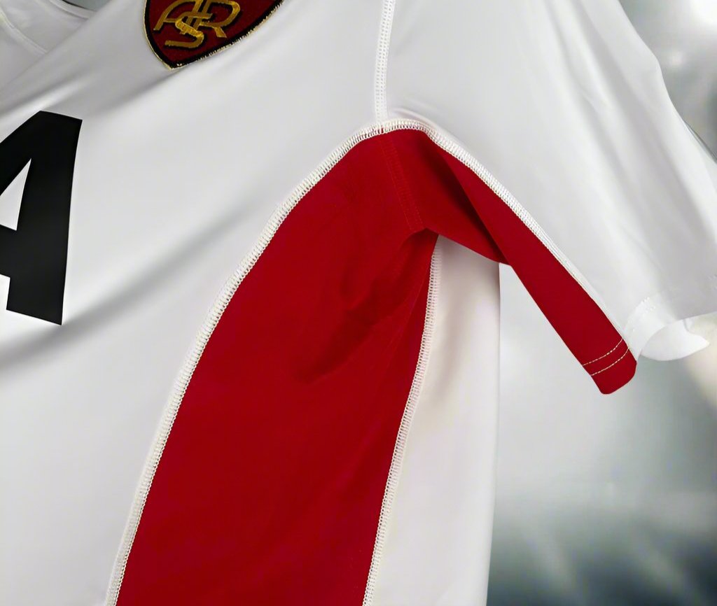 Roma 01-02 Away Retro Shirt side