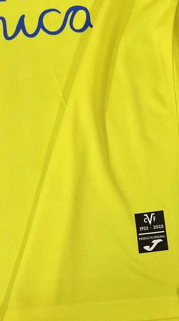 Villareal 22-23 Anniversary Shirt licence