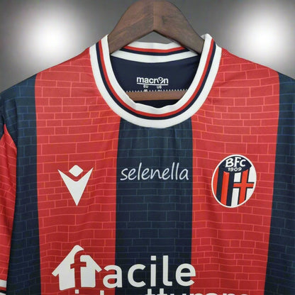 Bologna 21-22 Home Shirt collar