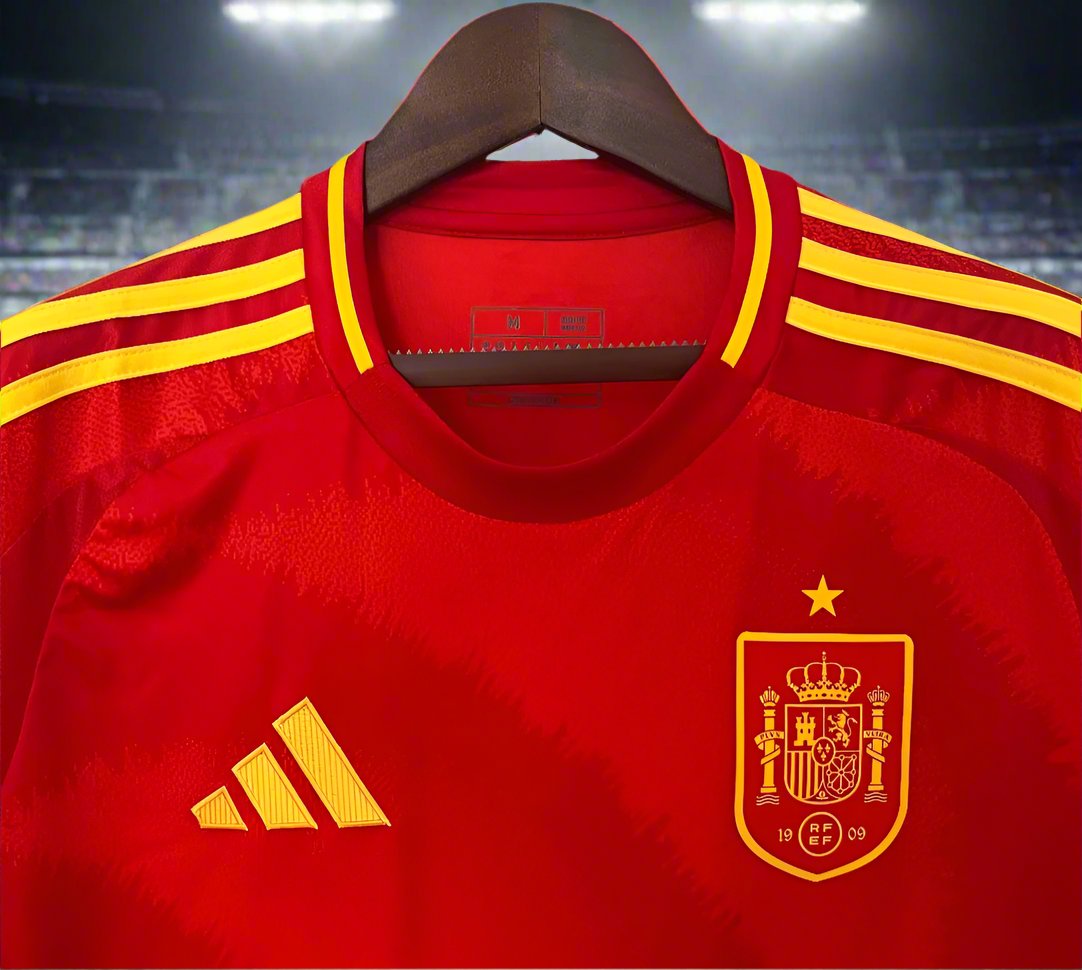 Spain 24-25 Home Shirt trim