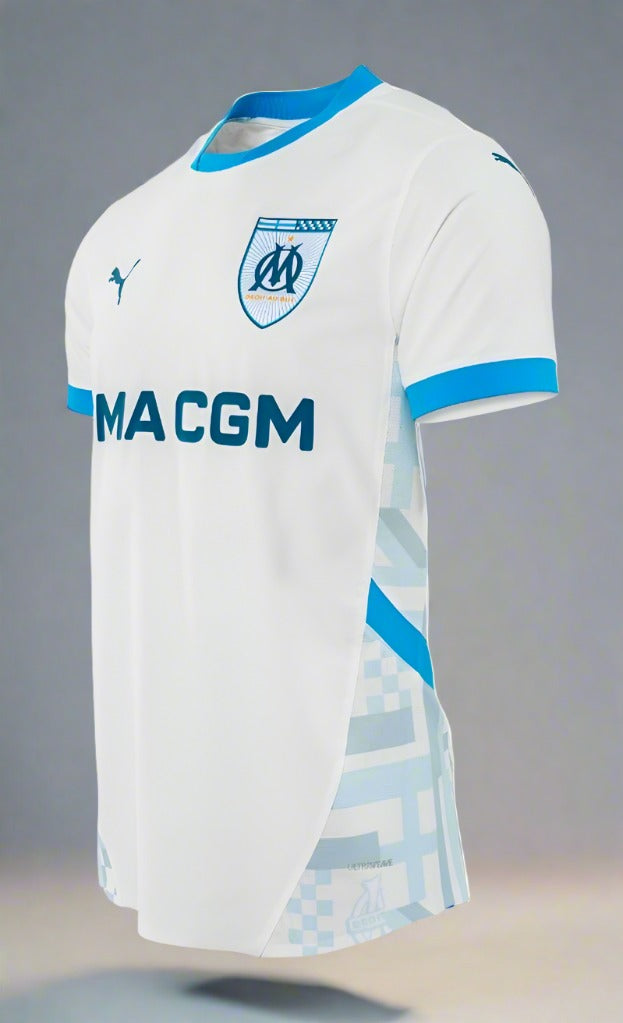 Olympique Marseille 24-25 Home Shirt side