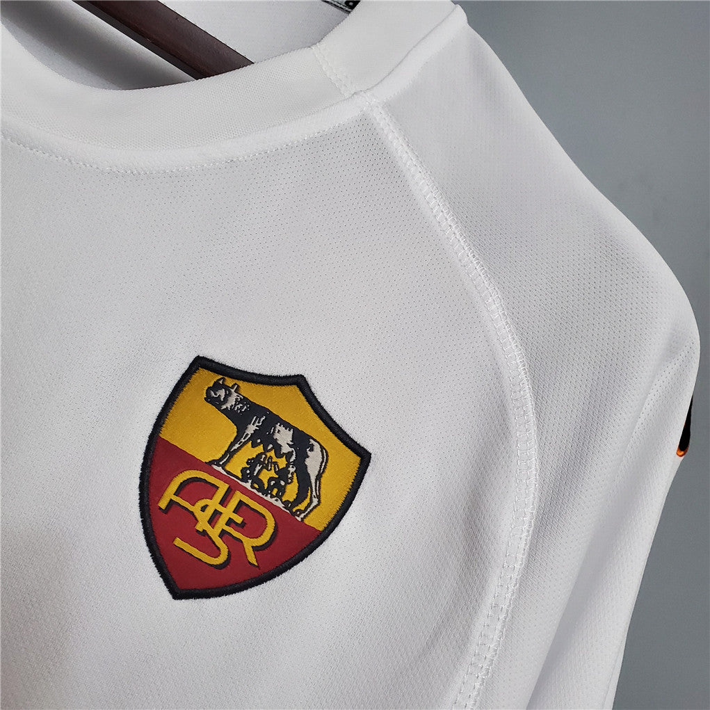 Roma 00-01 Away Retro Shirt crest