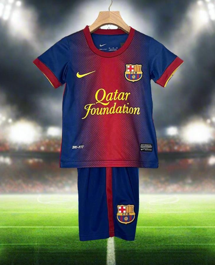 Barcelona Kids 12-13 Home Retro Kit