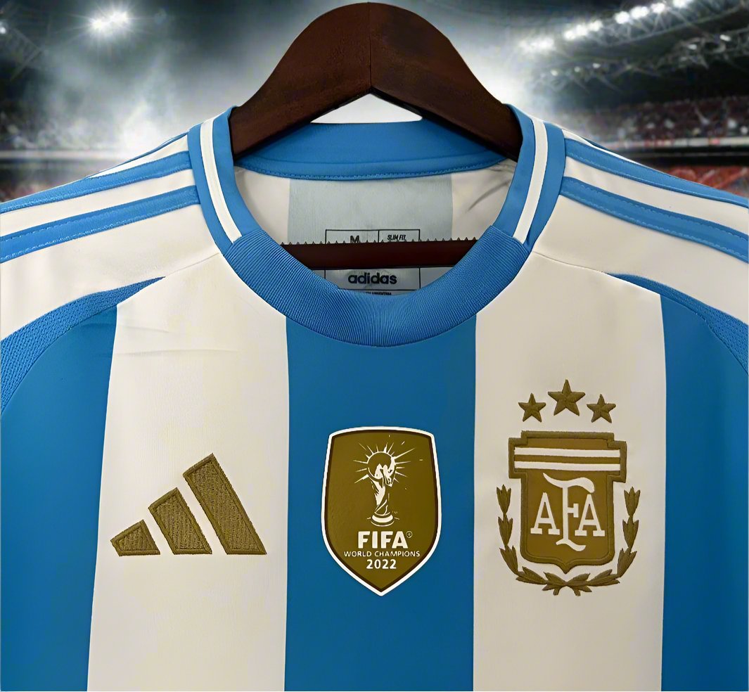 Argentina 24-25 Home Shirt collar