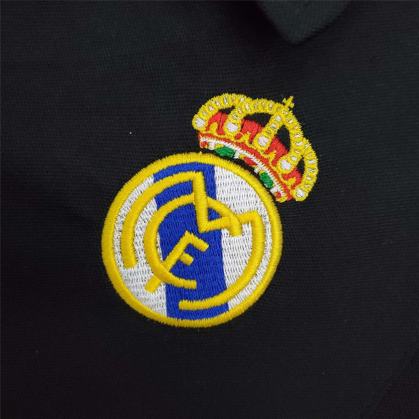 Real Madrid 02-03 European Away Retro Shirt bbadge