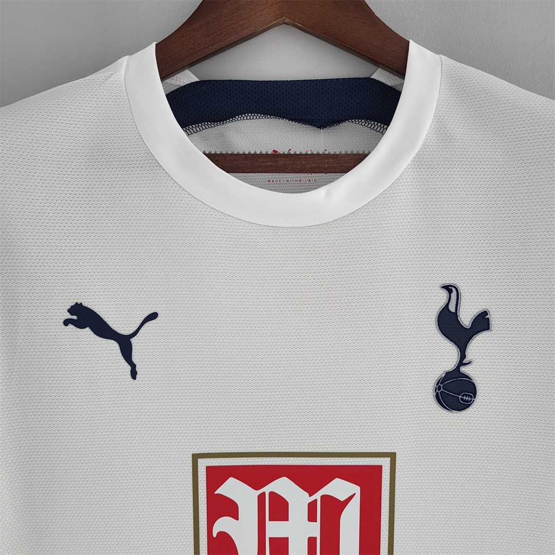 Tottenham Hotspur 06-08 Home Retro Shirt collar