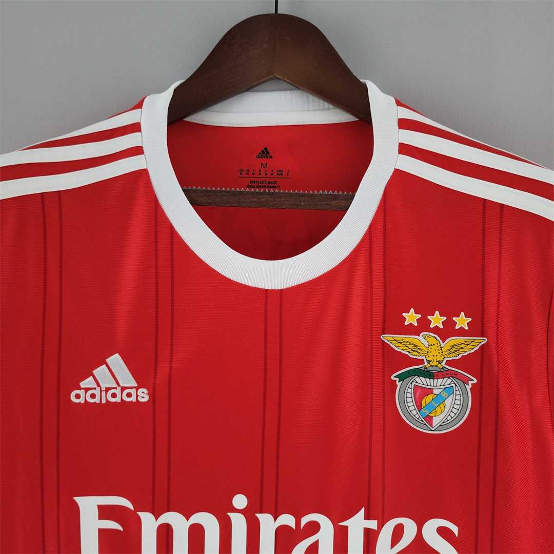 Benfica 22-23 Home Shirt collr