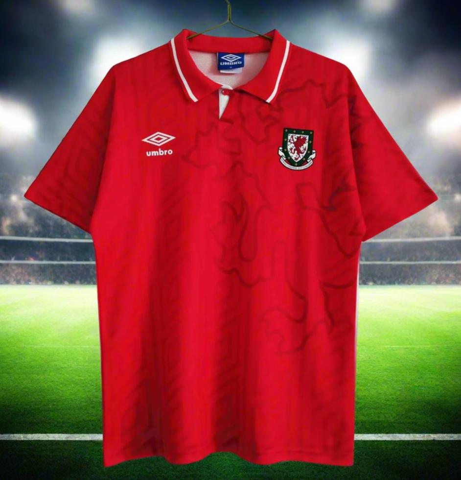 Wales 92-94 Home Retro Shirt