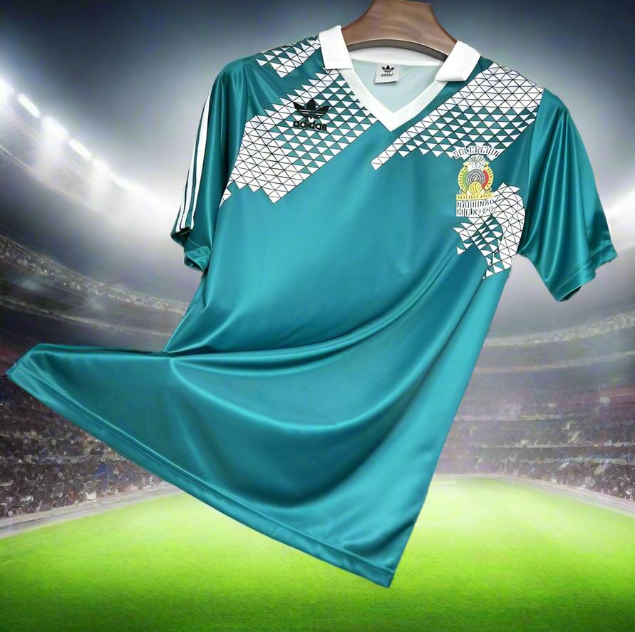 Mexico 90-91 Home Retro Shirt wind