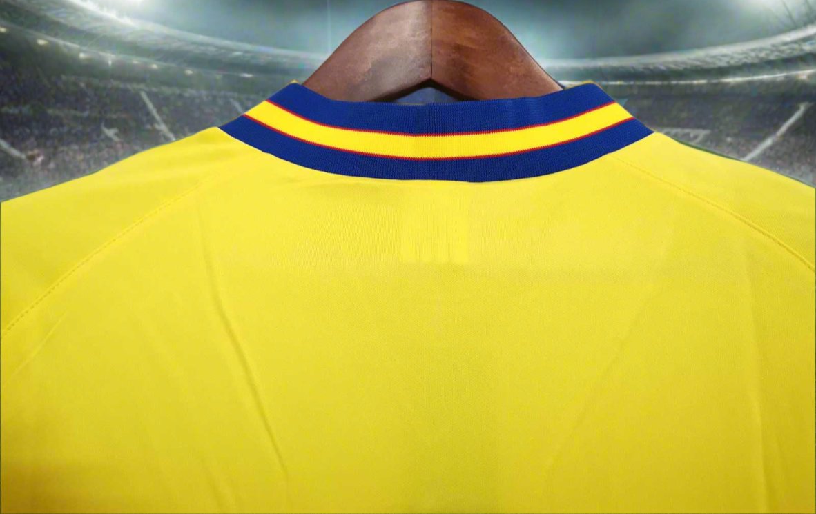 Sweden 94-96 Home Retro Shirt collar