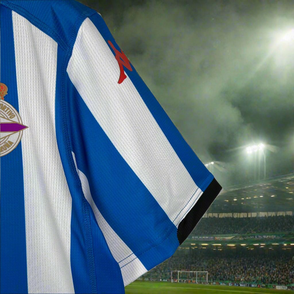 Deportivo De La Coruna 23-24 Home Shirt sleeve