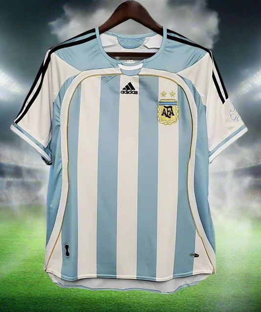 Argentina 06-08 Home Retro Shirt