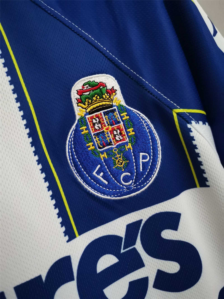 Porto 97-99 Home Retro Shirt crest