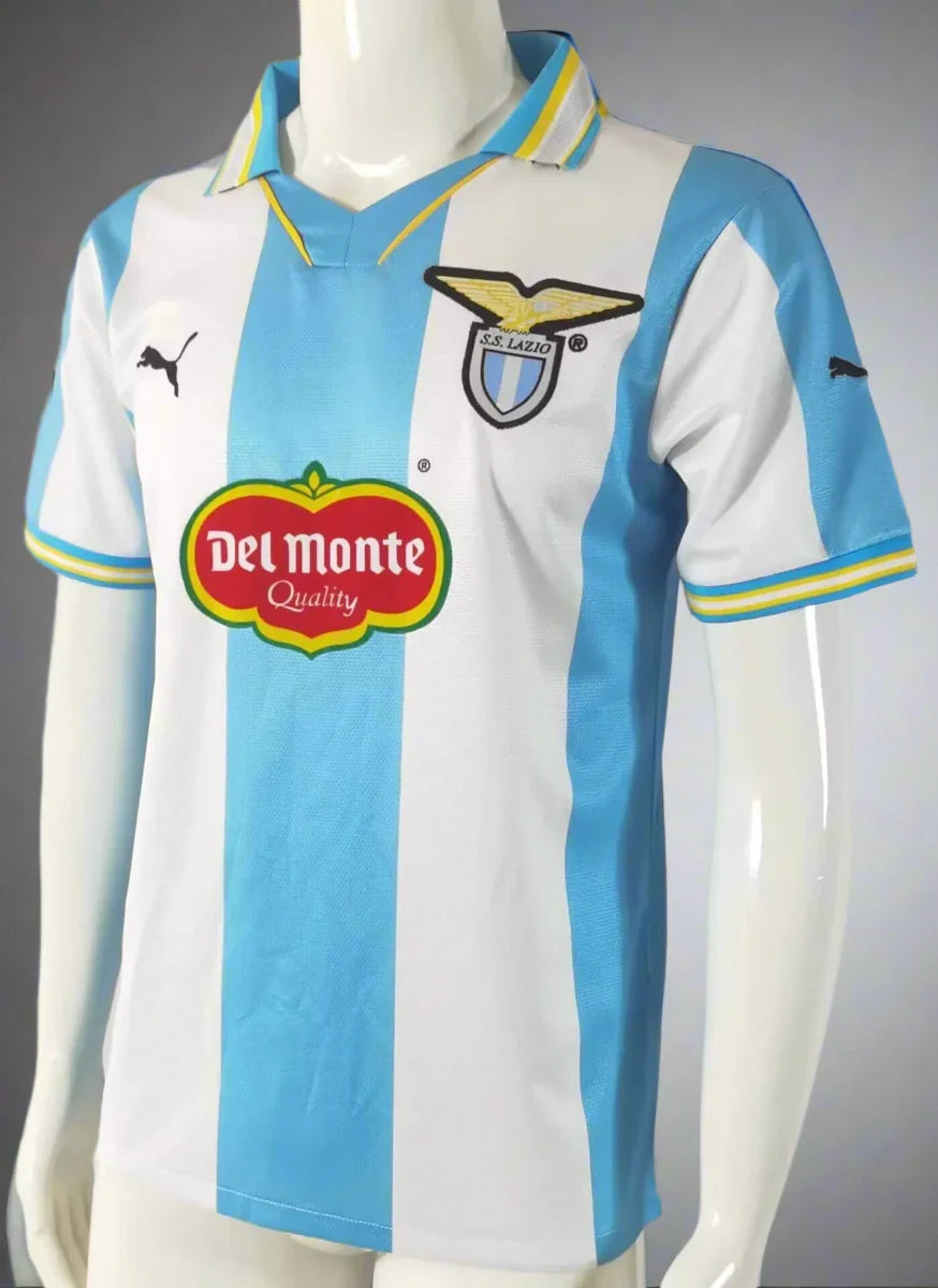 Lazio 99-00 European Retro Shirt crest