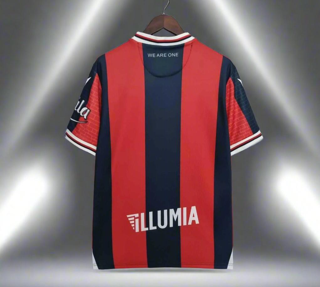 Bologna 21-22 Home Shirt back