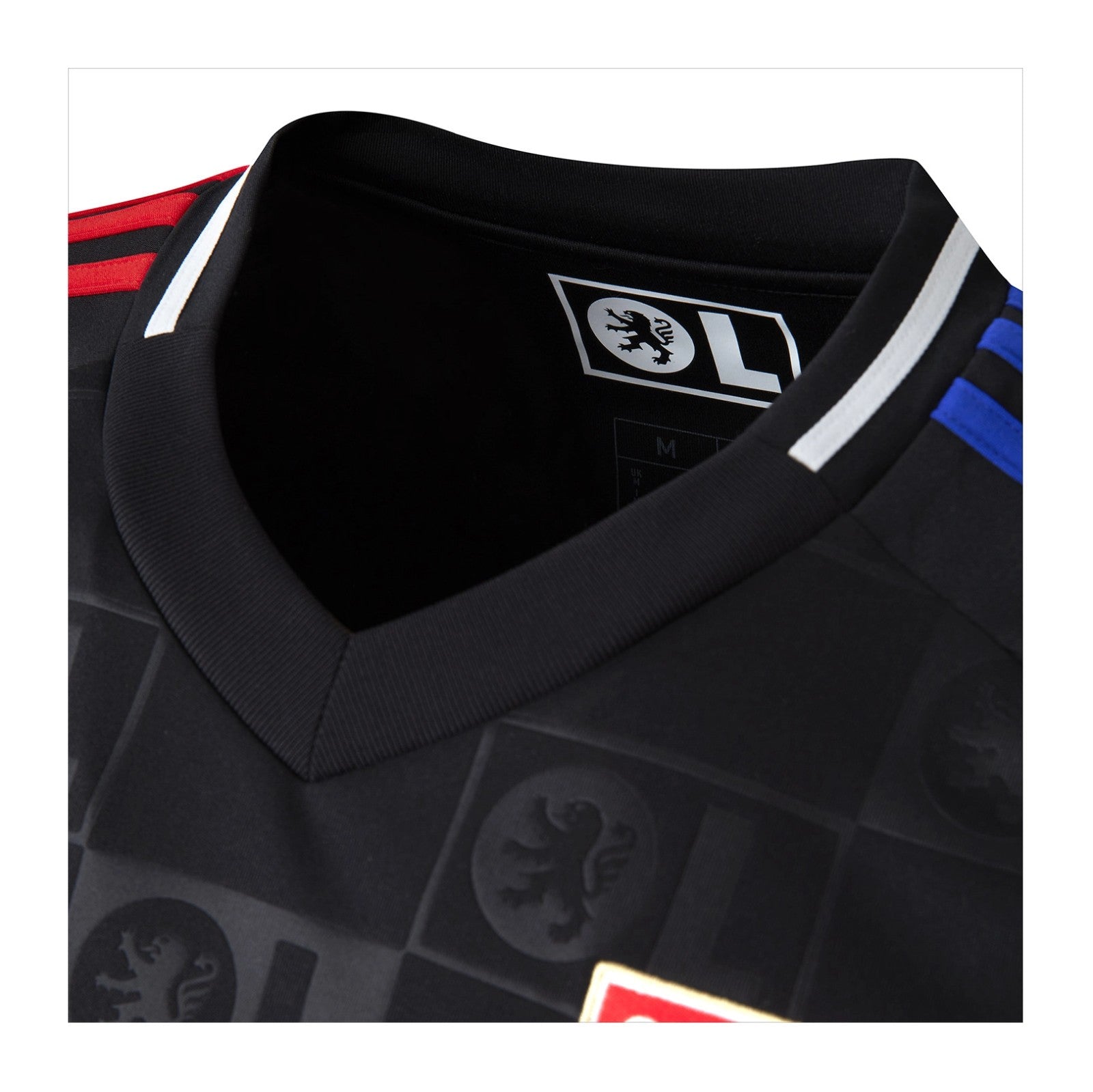 Olympique Lyonnais 24-25 Away Shirt neck