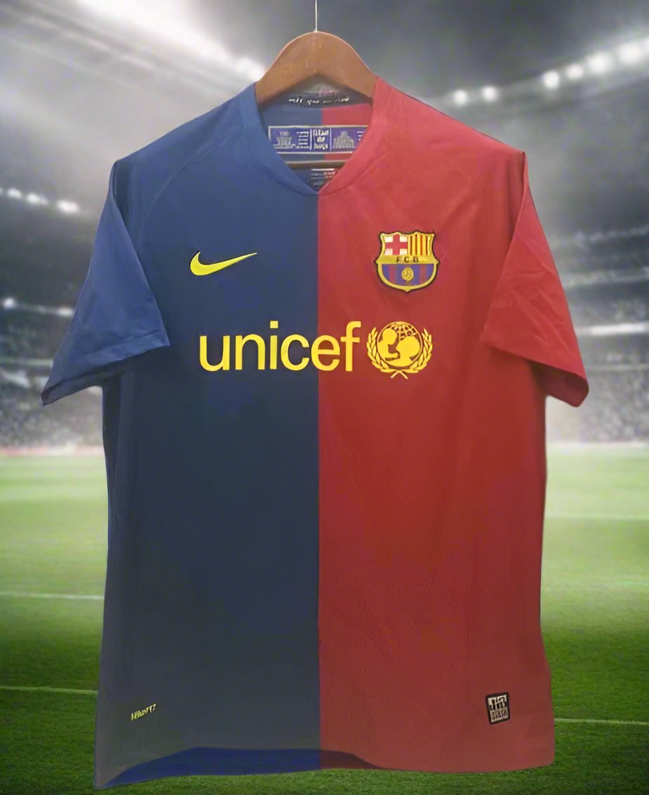 Barcelona 08-09 Home Retro Shirt 