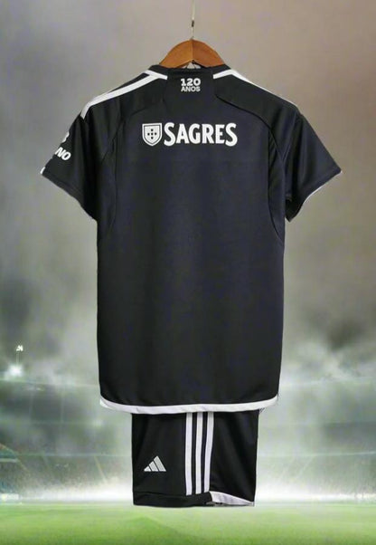 Benfica Kids 23-24 Away Kit rear