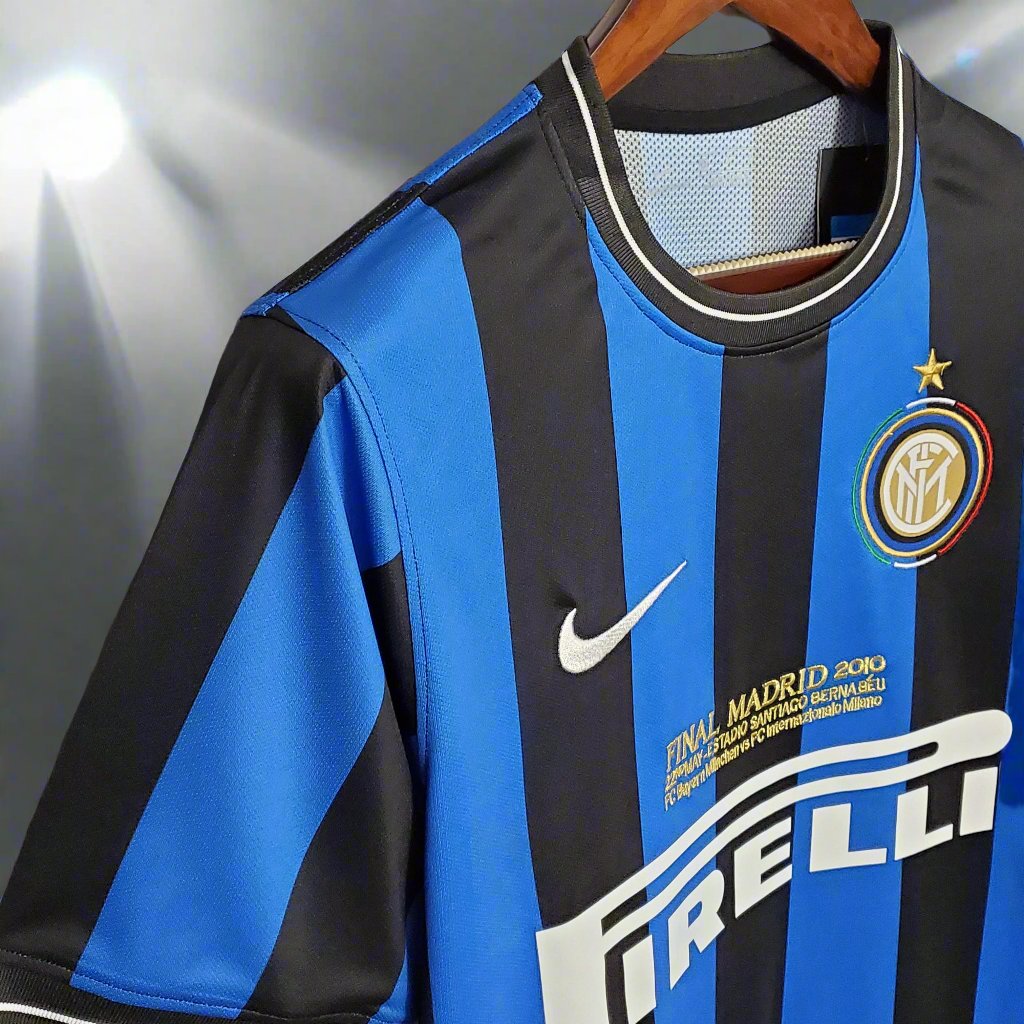 Inter Milan 09-10 Home Retro Shirt side