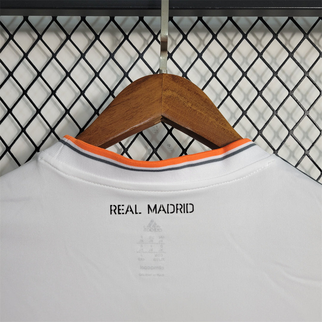 Real Madrid 13-14 Home Retro Shirt ccollar