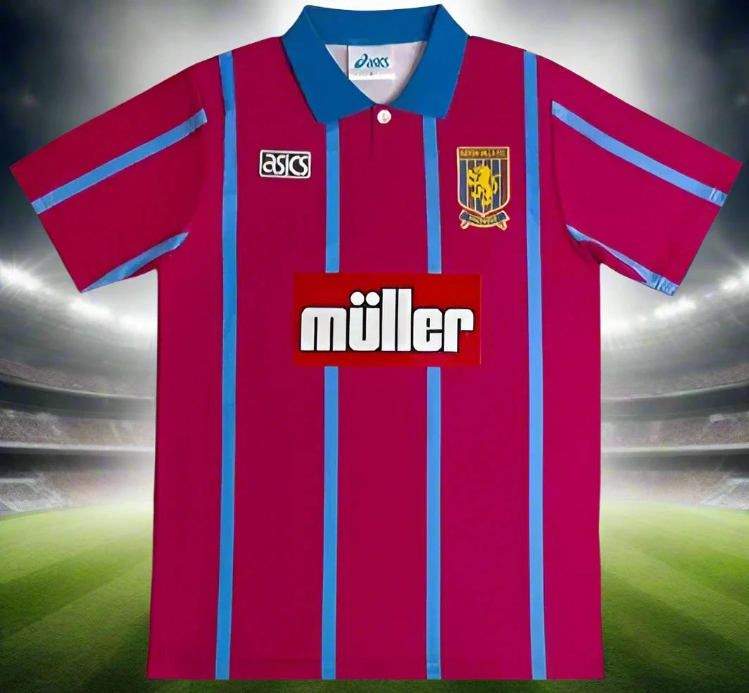 Aston Villa 93-95 Home Retro Shirt front