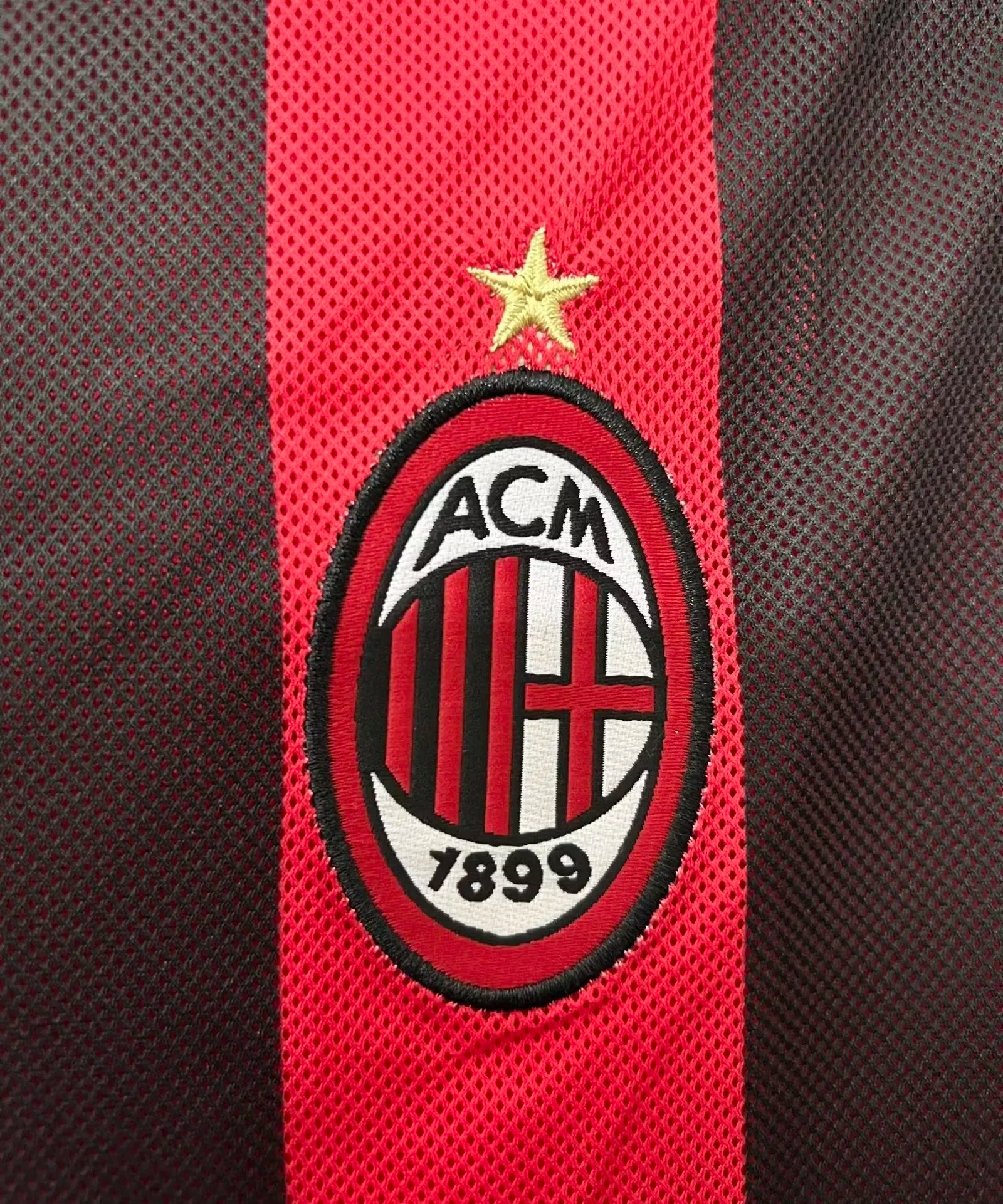 AC Milan 02-03 Home Retro Shirt crest