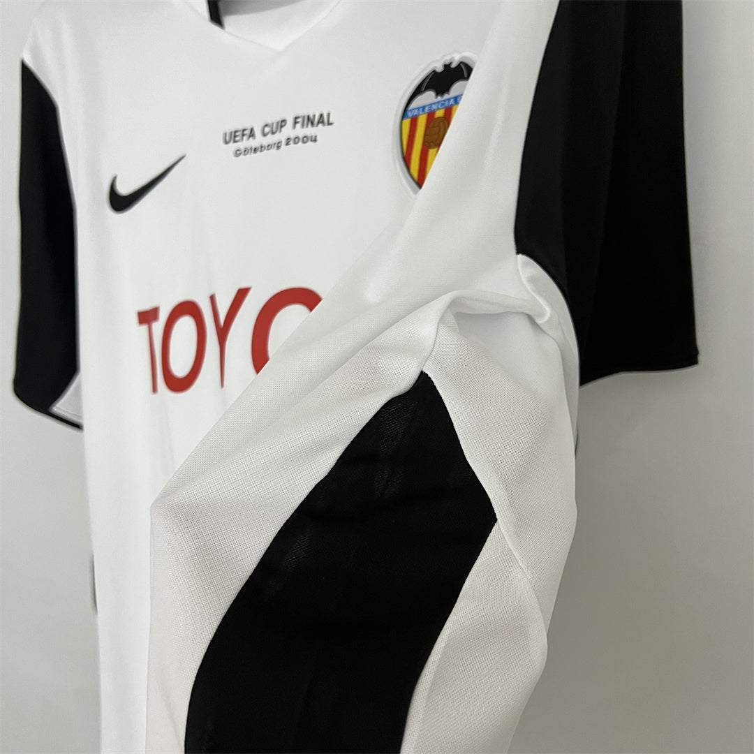 Valencia 03-04 Home Retro Shirt side