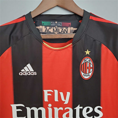 AC Milan 10-11 Home Retro Shirt sponsor