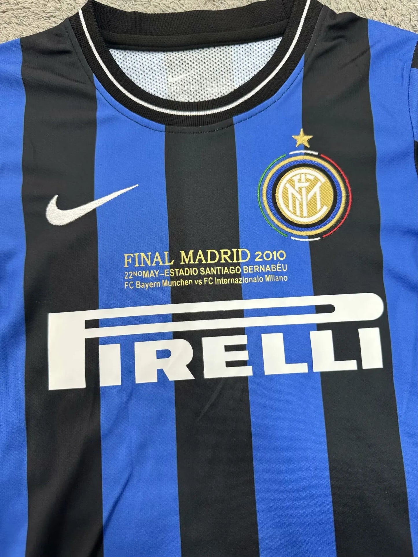 Inter Milan Kids 2010 European Retro Kit final