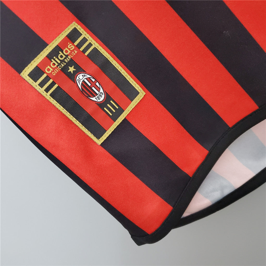 AC Milan 99-00 Home Retro Shirt licence