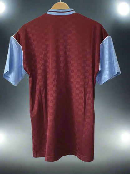 West Ham United 89-91 Home Retro Shirt rear