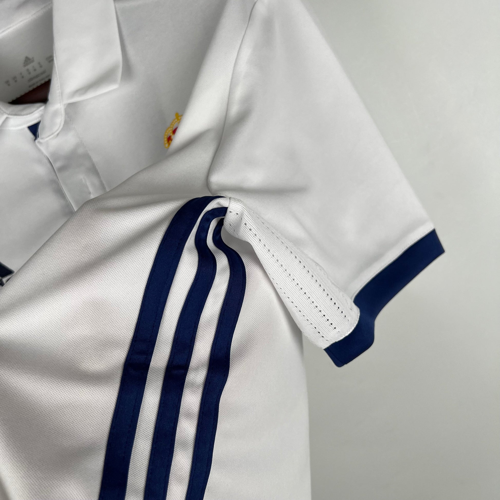 Real Madrid 16-17 Home Retro Shirt side