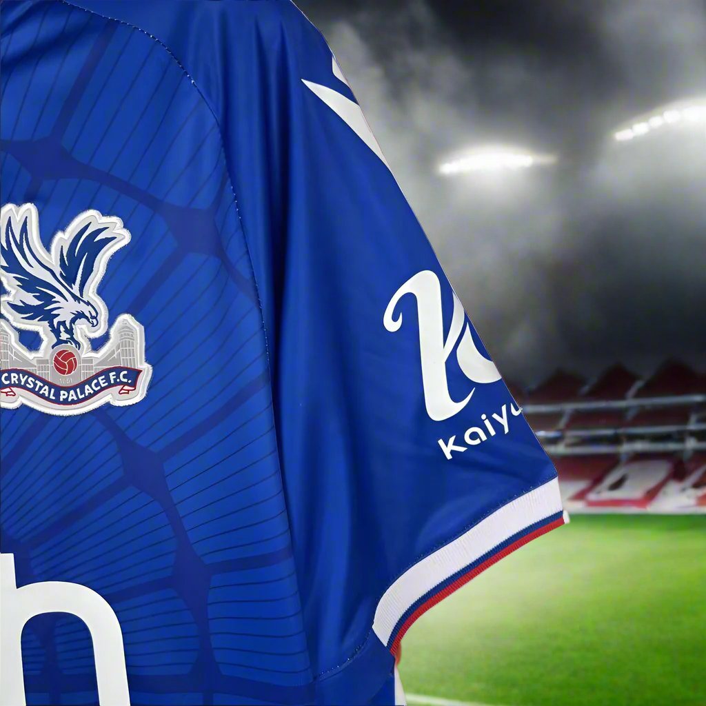 Crystal Palace 23-24 Home Shirt sleeve