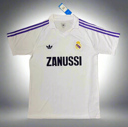 Real Madrid 84-85 Home Retro Shirt