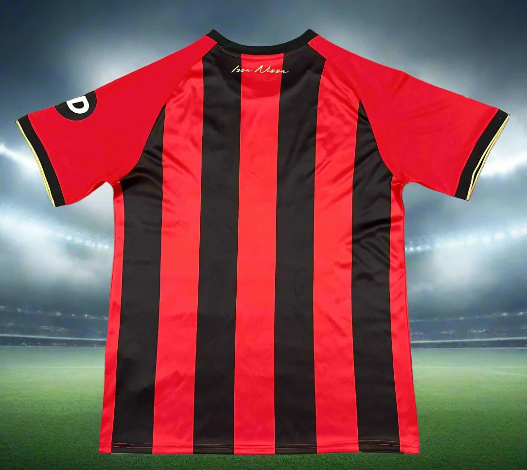 RC Lens 24-25 OGC Nice Home Shirt bak