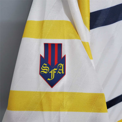 Scotland 88-90 Away Retro Shirt badge