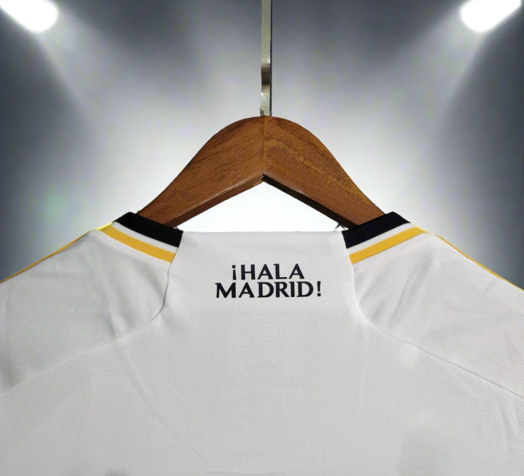 Real Madrid 23-24 Home Shirt neck